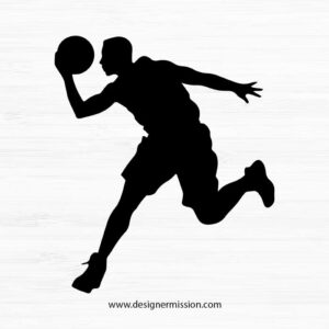 Basketball Silhouette V.5